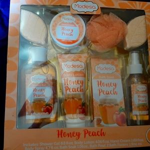 Honey peach bath kit 8piece